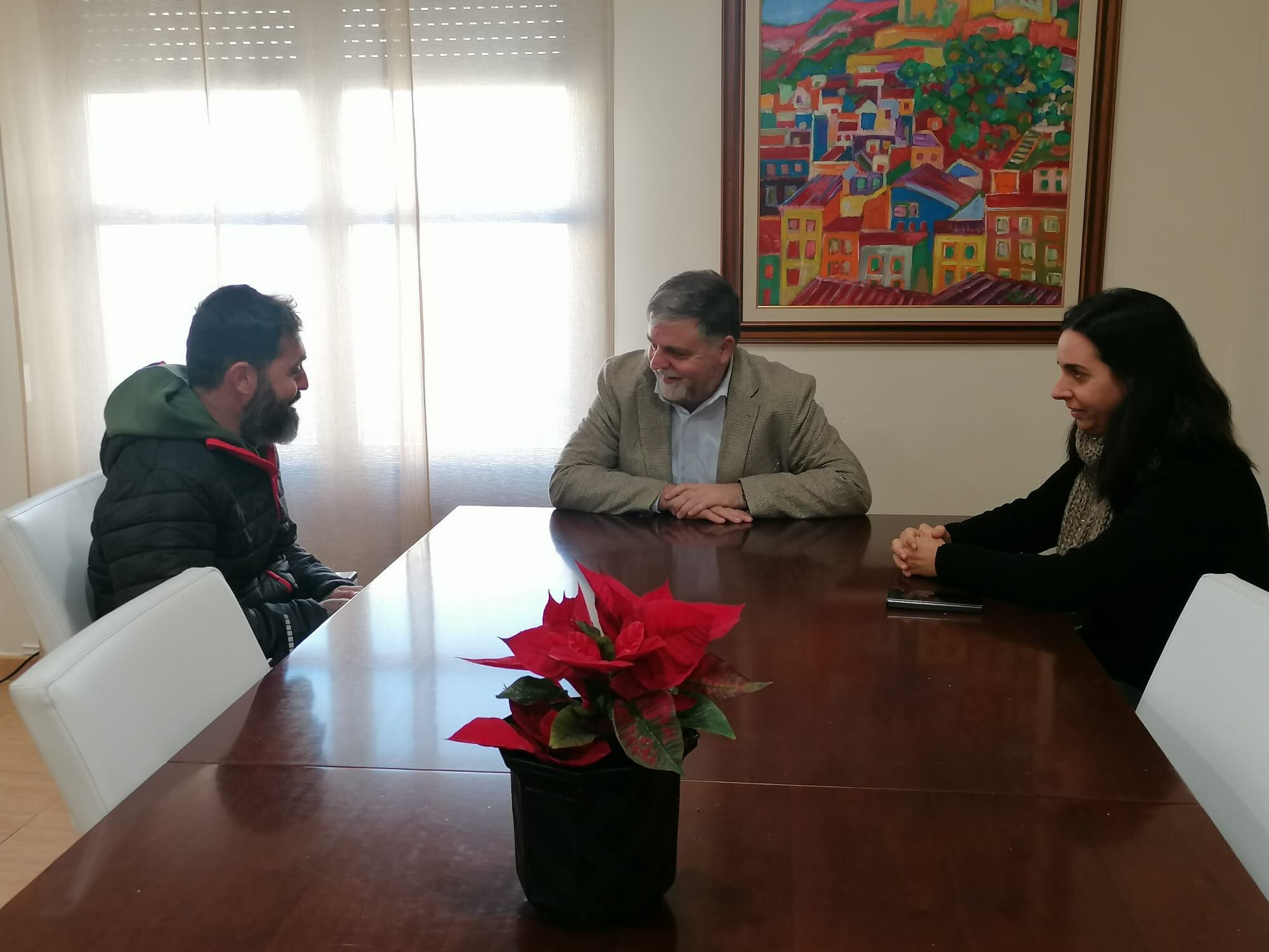 Momento de la recepción