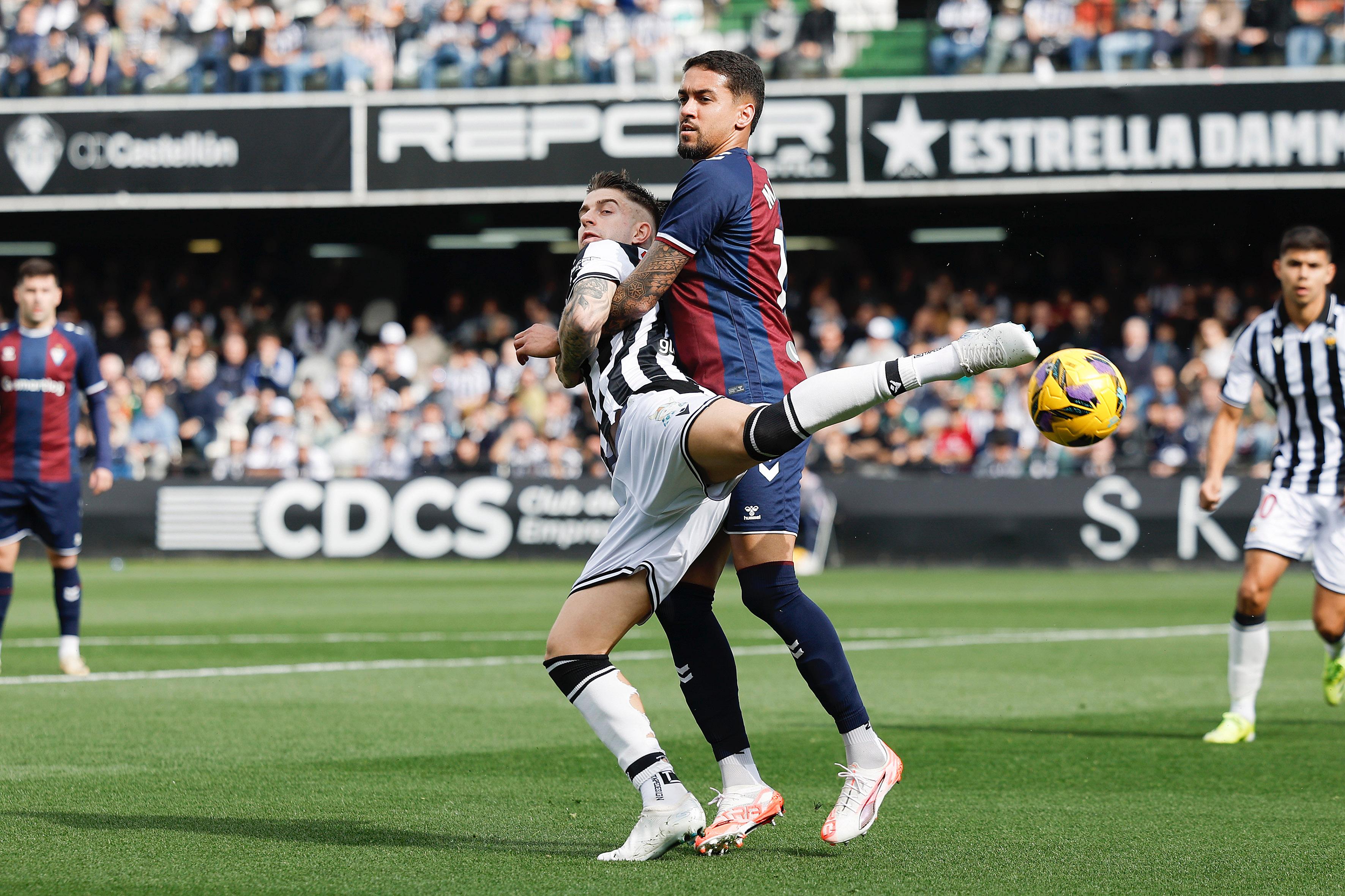 Matheus durante el partido contra el CD Castellón / Foto: SD Eibar