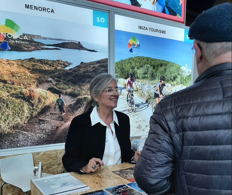 Promoció de Menorca a la fira Salon	des	Vacances