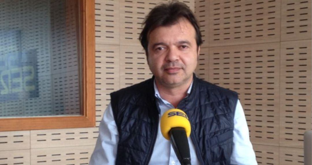 Toni Cruz, en una imagen de archivo en la SER de Las Palmas