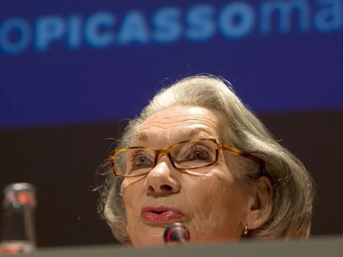 Muere Christine Ruiz-Picasso, nuera del artista y artífice del Museo Picasso de Málaga