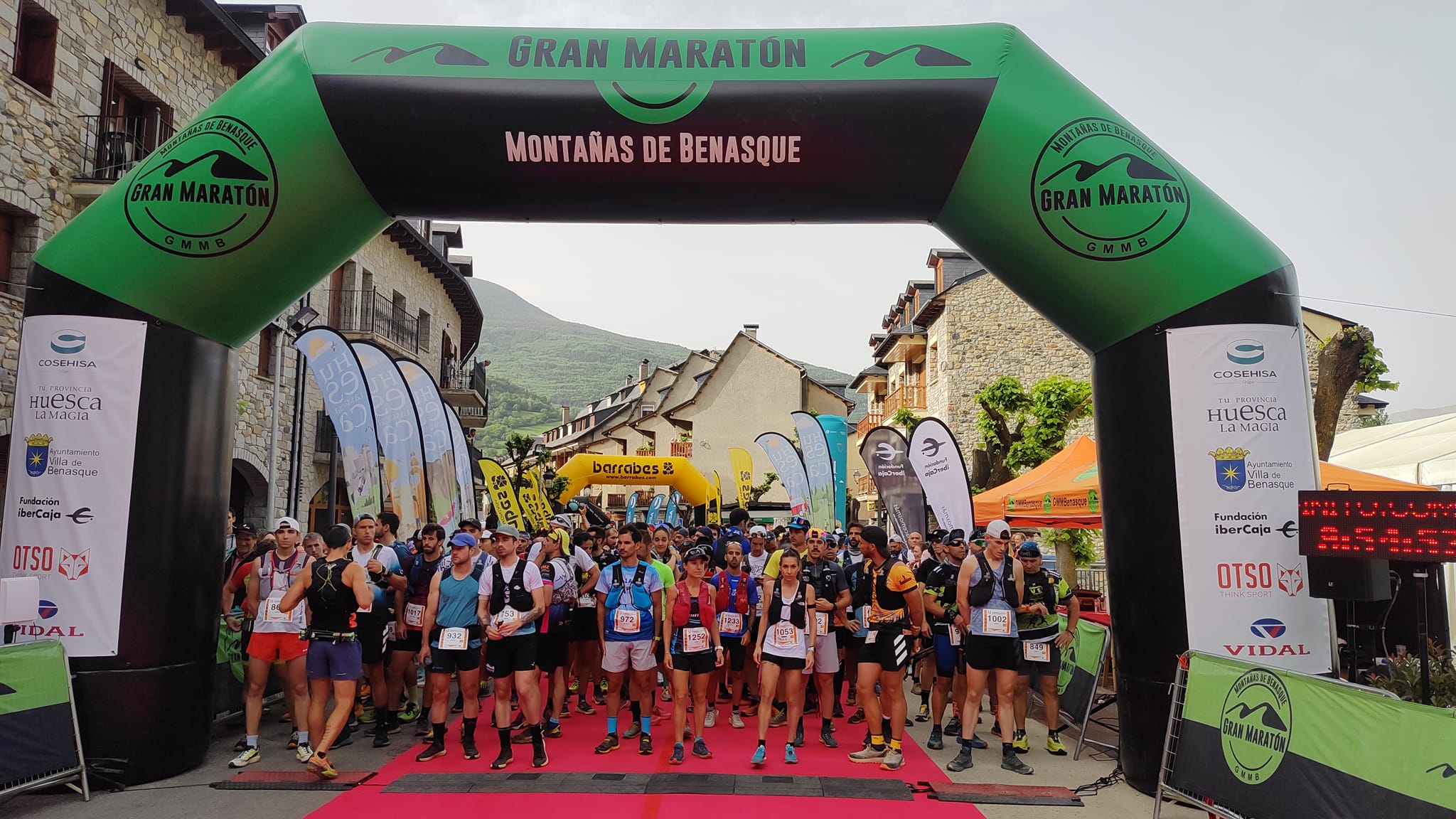 Alrededor de 1.600 deportistas han participado en el Gran Maratón Montañas de Benasque