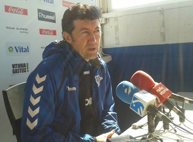 Mandiá, en la previa ante el Hércules