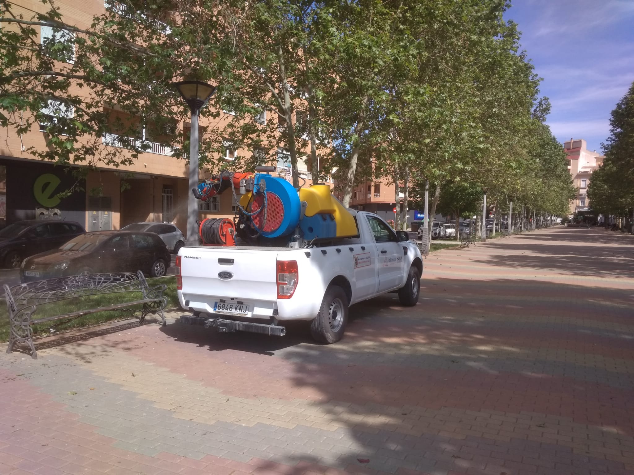Zonas verdes. Villena