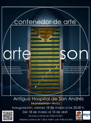 Cartel de la exposición abierta en Mombeltrán