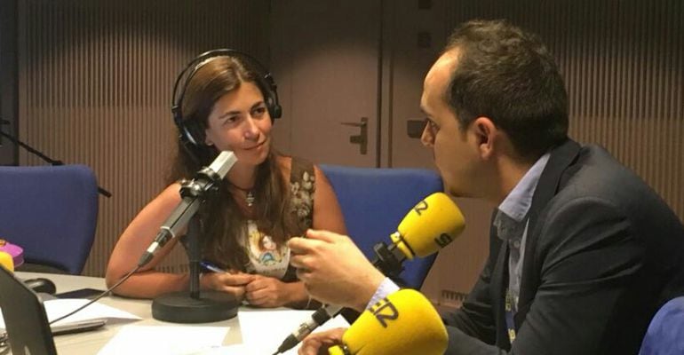 José Manuel Calvo durante la entrevista en Hoy por Hoy Madrid con Marta González Novo