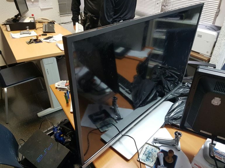 Objetos recuperados por la Policía Local