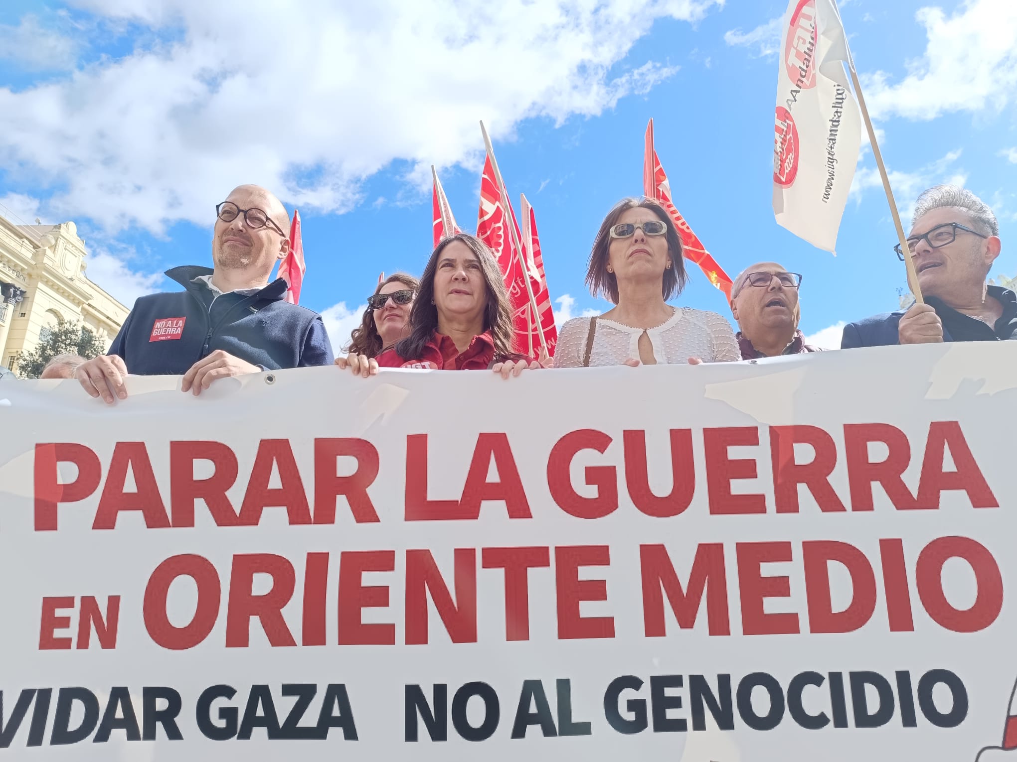 Concentración en Córdoba de colectivos contra los ataques de Estados Unidos e Israel contra Irán