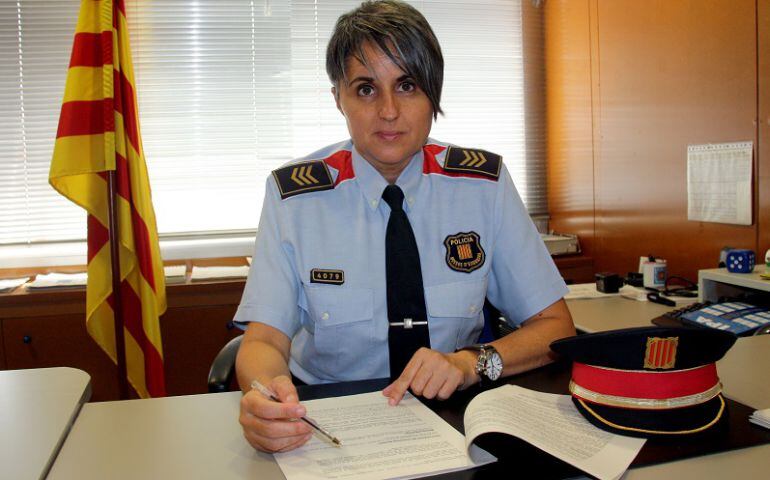 Rosa Negre, responsable d'atenció ciutadana dels Mossos a Girona.