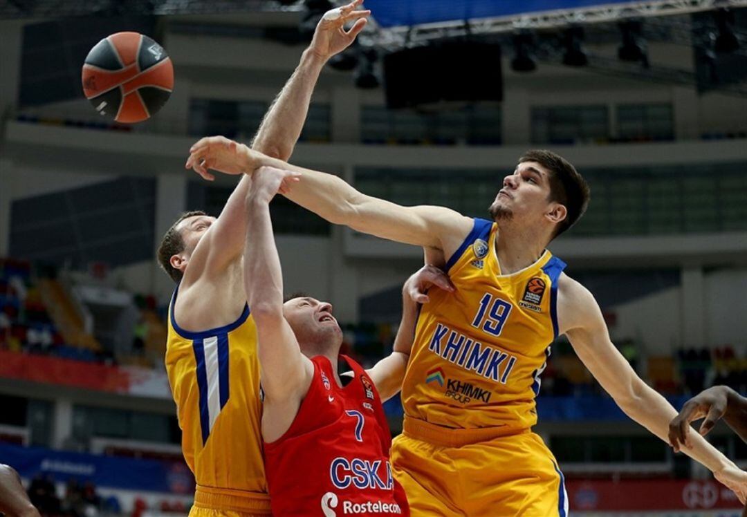 Marko Todorovic en su época de jugador del Khimki.