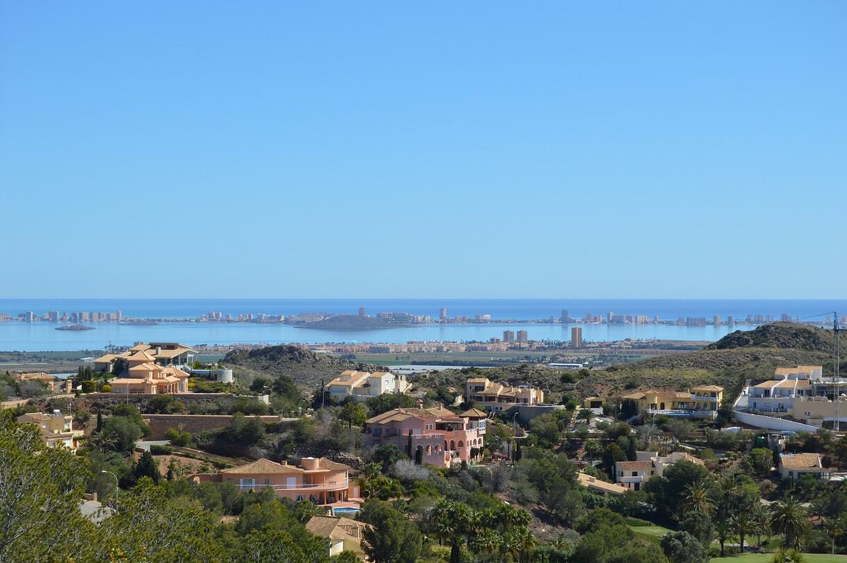 Vista aérea de La Manga
