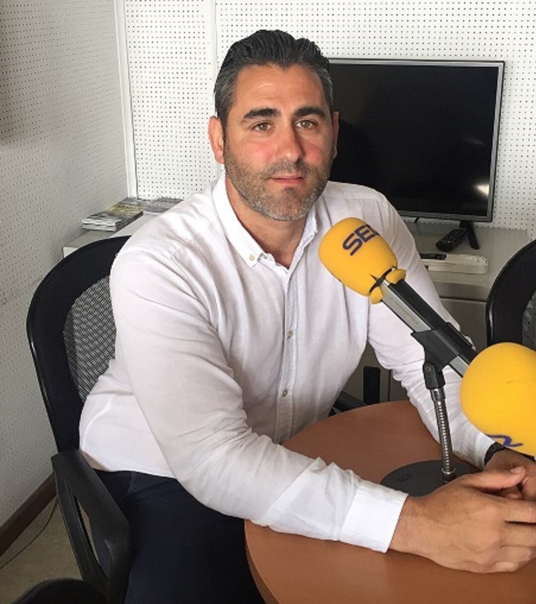 Pablo Antuñano, secretario general de la Agrupación Local del PSOE.