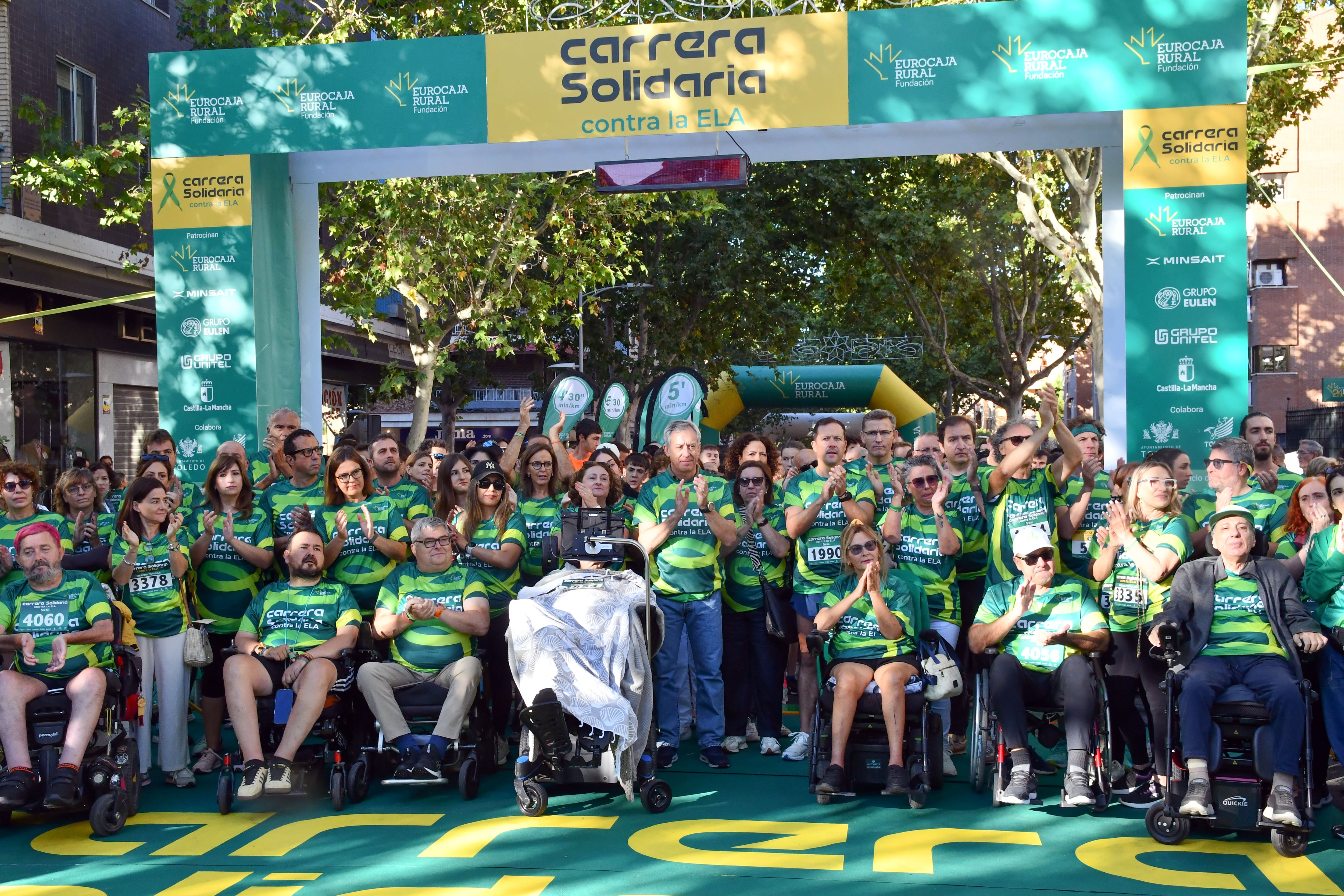 Nueva edición de la carrera solidaria por la ELA de Eurocaja Rural