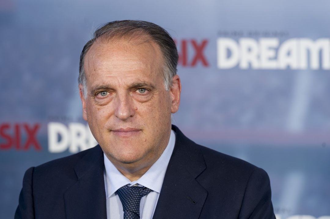 Javier Tebas, en un evento de LaLIga