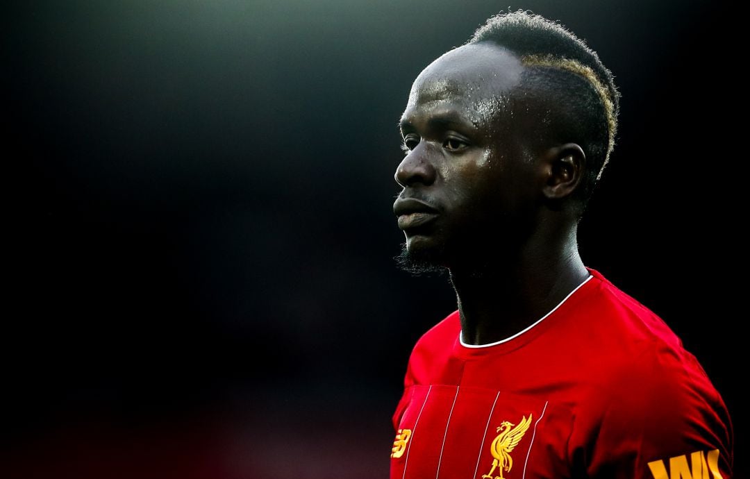 Sadio Mané, en un partido con el Liverpool