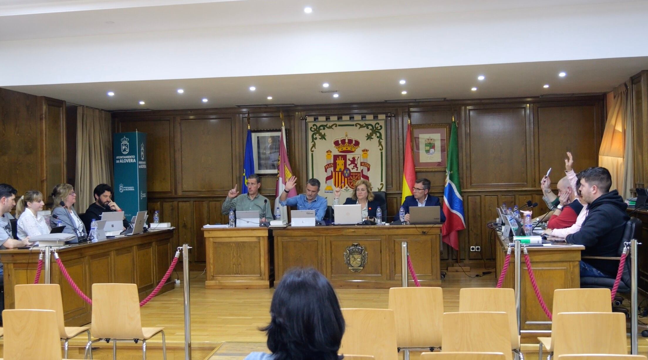 Pleno del Ayuntamiento de Alovera