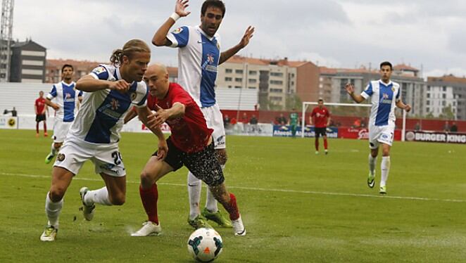 Partido Mirandés -Hércules CF, temporada 2013-14