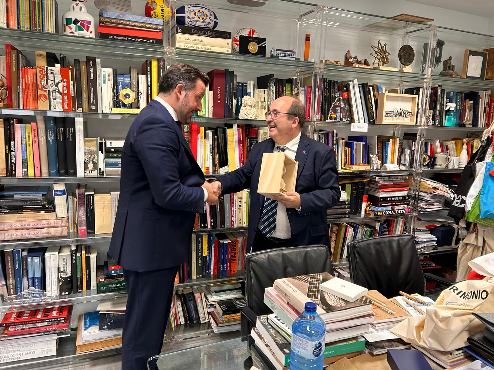 Pablo Ruz y Miquel Iceta