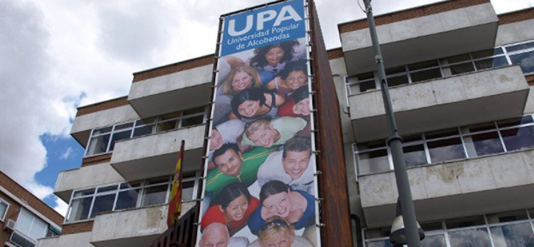 Antiguo edificio de la Universidad Popular de Alcobendas