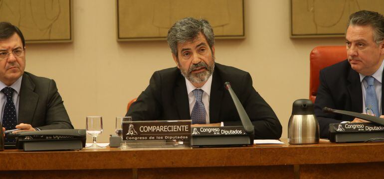 El Presidente del Consejo General del Poder Judicial, Carlos Lesmes.