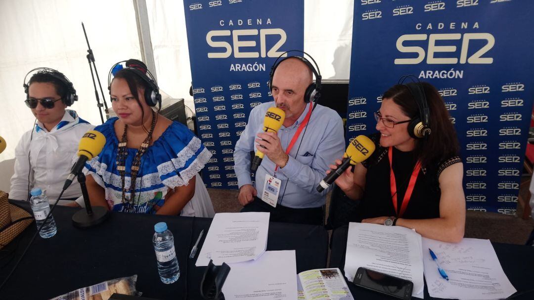 Radio Zaragoza en el corazón de la fiesta, en la Plaza del PIlar