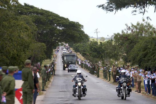 La Caravana de la Libertad, a su paso por Cardenas