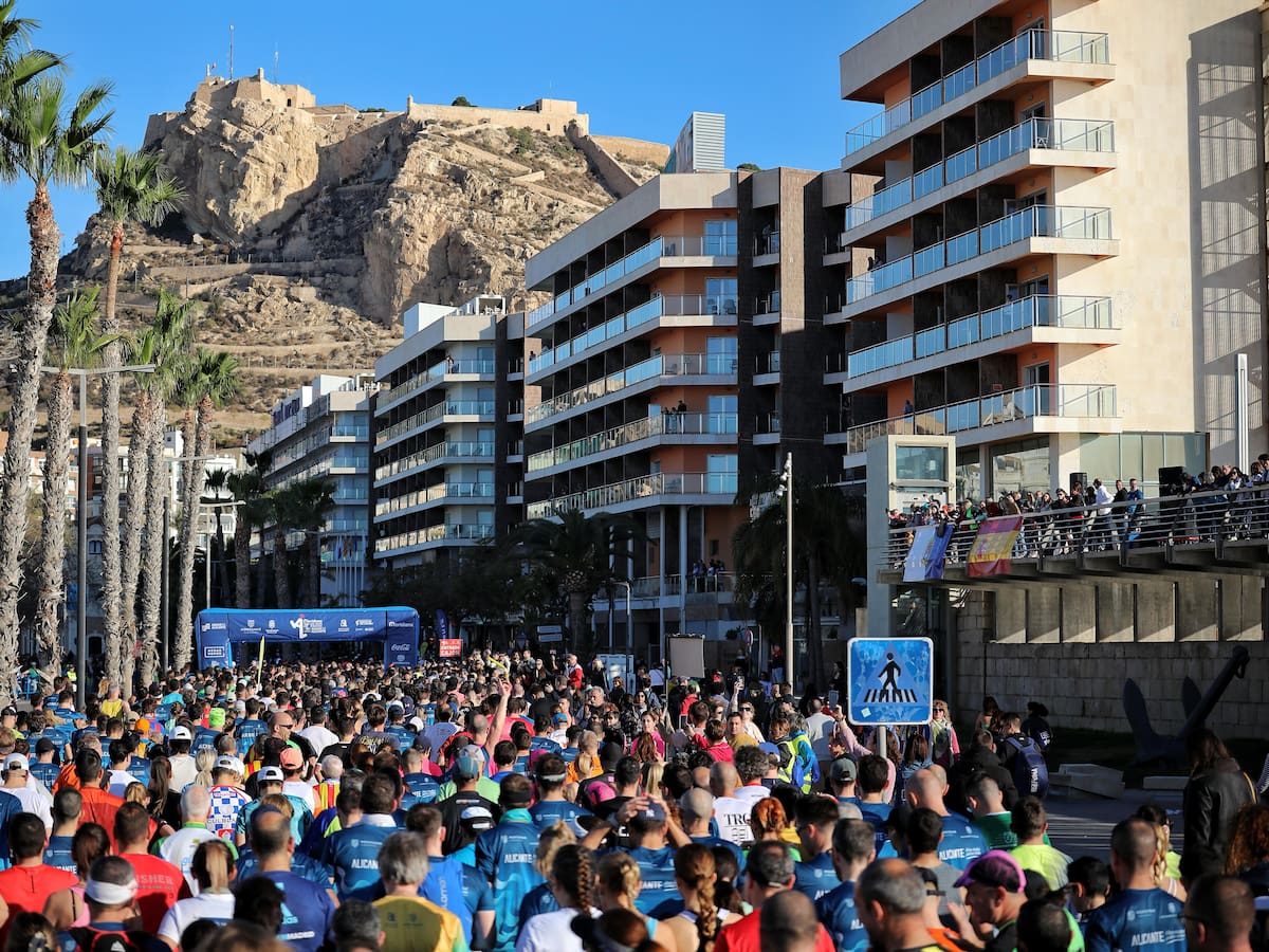 La Media Maratón Internacional de Alicante de este domingo deja una ocupación hotelera en torno al 95%