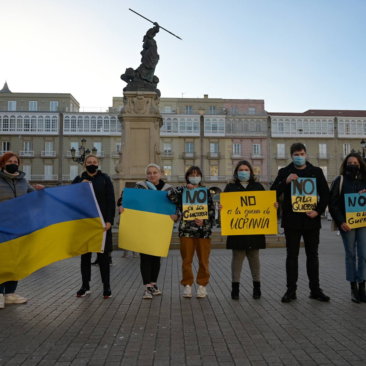 Maxim, ucraniano en A Coruña: “No nos están salvando de nazis, nos están matando”
