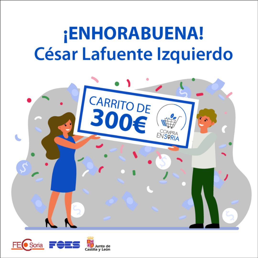 Ganador del carrito compraensoria.es