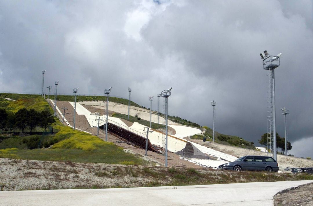 Instalaciones del &#039;Proyecto Meseta Ski&#039;, en Villavieja (Valladolid)