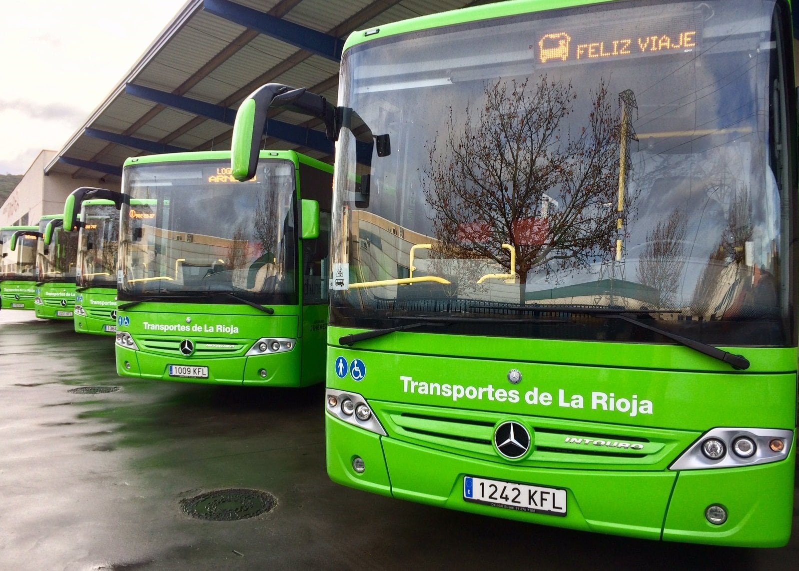 La red interurbana de transporte de viajeros en La Rioja consta de 14 líneas de autobús que comunican más de 150 municipios | Gobierno de La Rioja