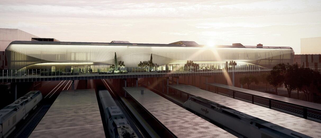Así será la remodelada estación de trenes de Valladolid
