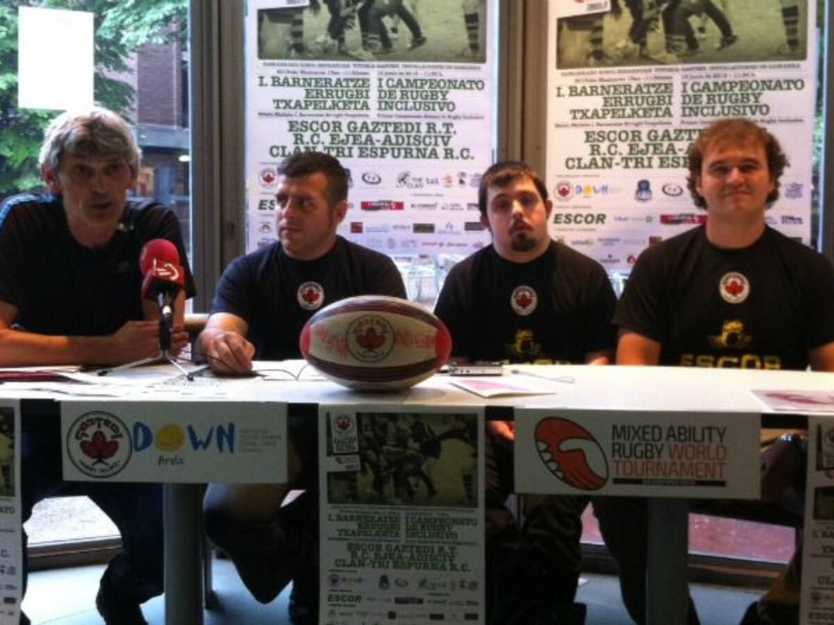 Gaztedi organiza el primer Torneo de Rugby inclusivo