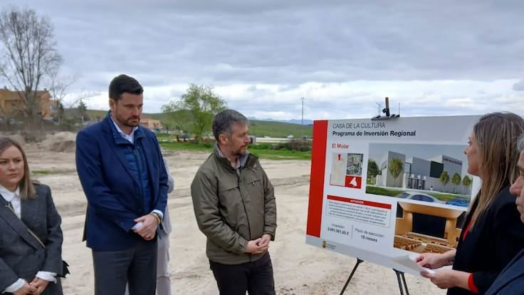 Miguel Ángel garcía, consejero de Presidencia, Justicia y Administración Local de la Comunidad de Madrid, sobre la nueva casa cultural de El Molar