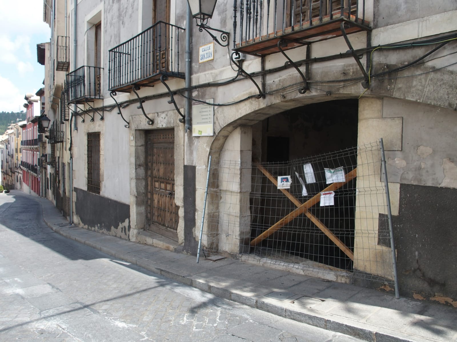 La puerta de San Juan y su entorno, en una imagen de archivo