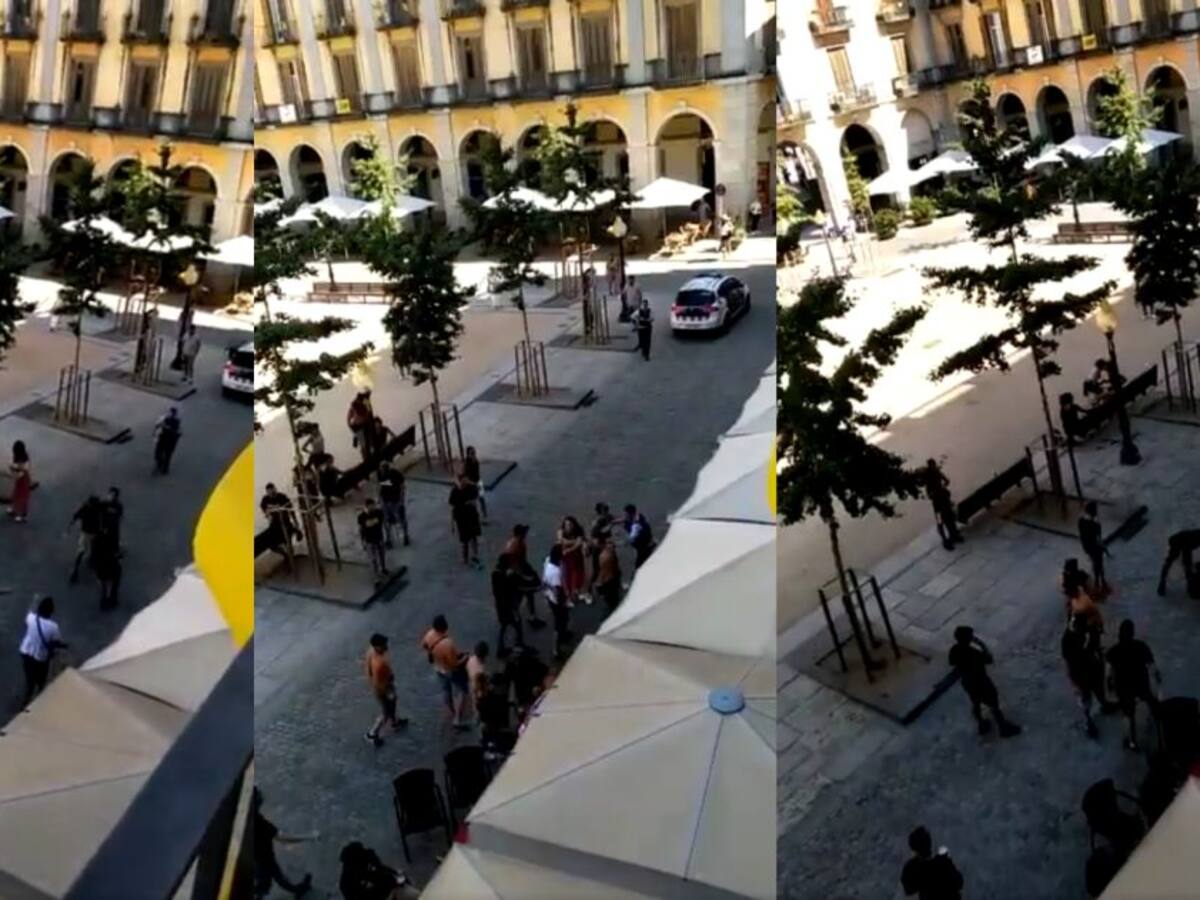 Una baralla entre radicals del Montpeller posa a prova la falta de Mossos
