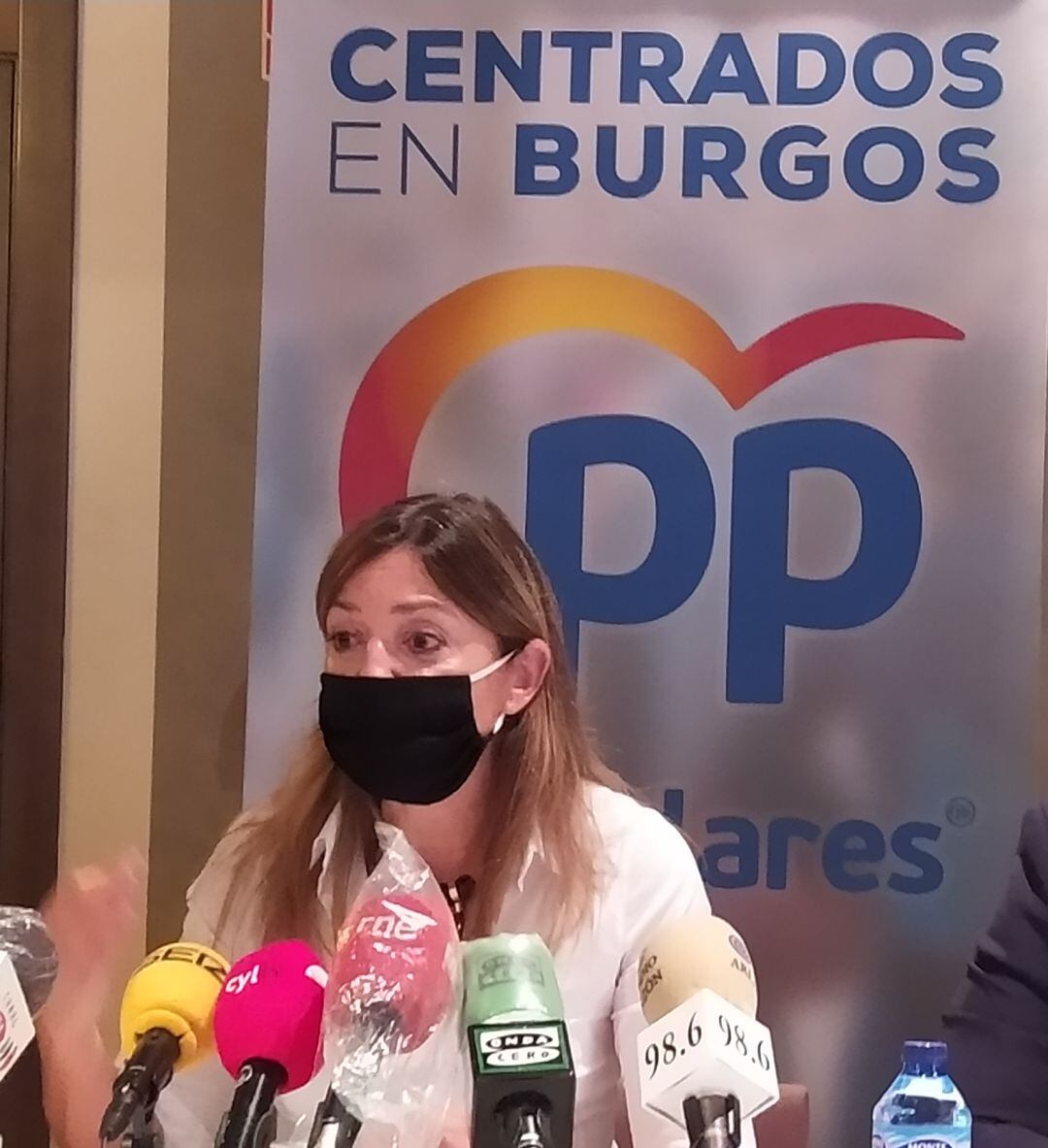 Carolina Blasco, portavoz del PP en el Ayuntamiento de Burgos