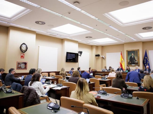 El presidente de Adif, Pedro Marco de la Peña, comparece en la Comisión de Transportes y Movilidad Sostenible del Congreso de los Diputados tras el accidente de Adamuz