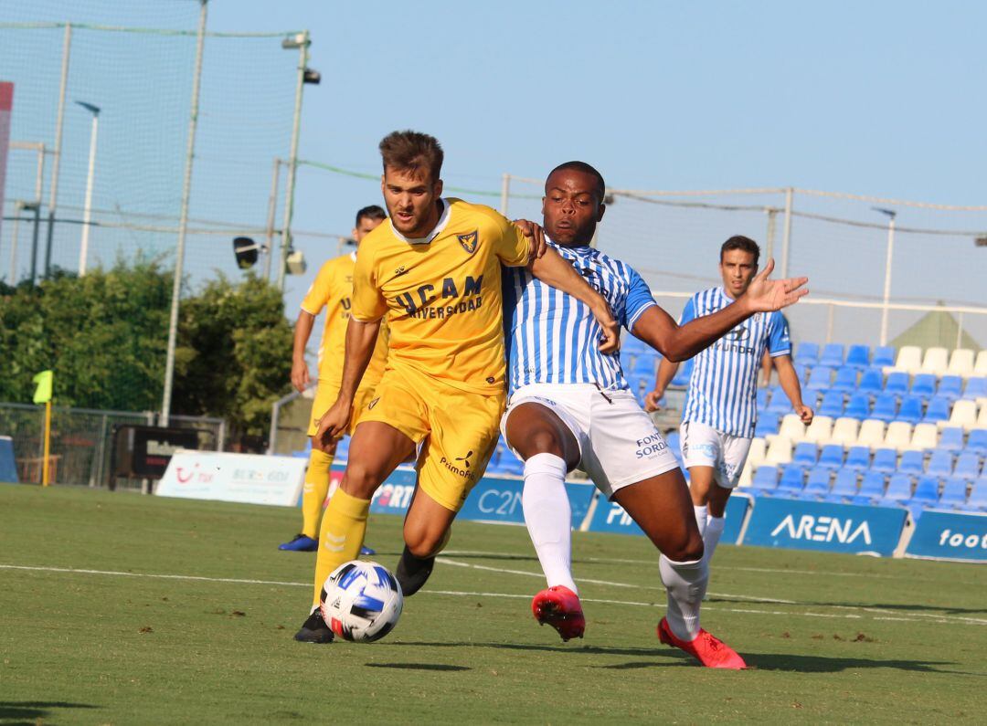 Imagen del encuentro entre el UCAM Murcia CF y el Atlético Baleares