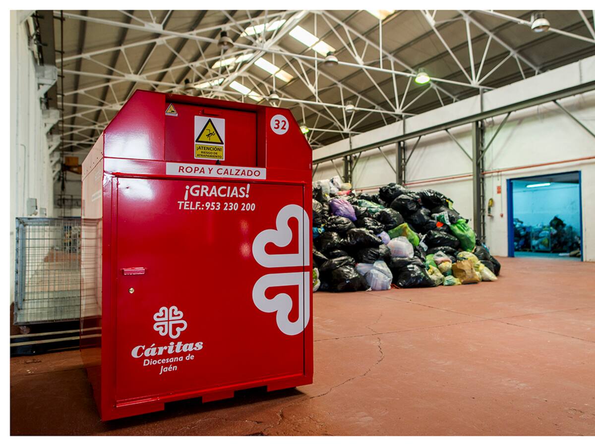 Yolanda Martos, area ecomía solidaria de Cáritas Diocesana Jaén. Balance actividad Recuperaciones Redoble