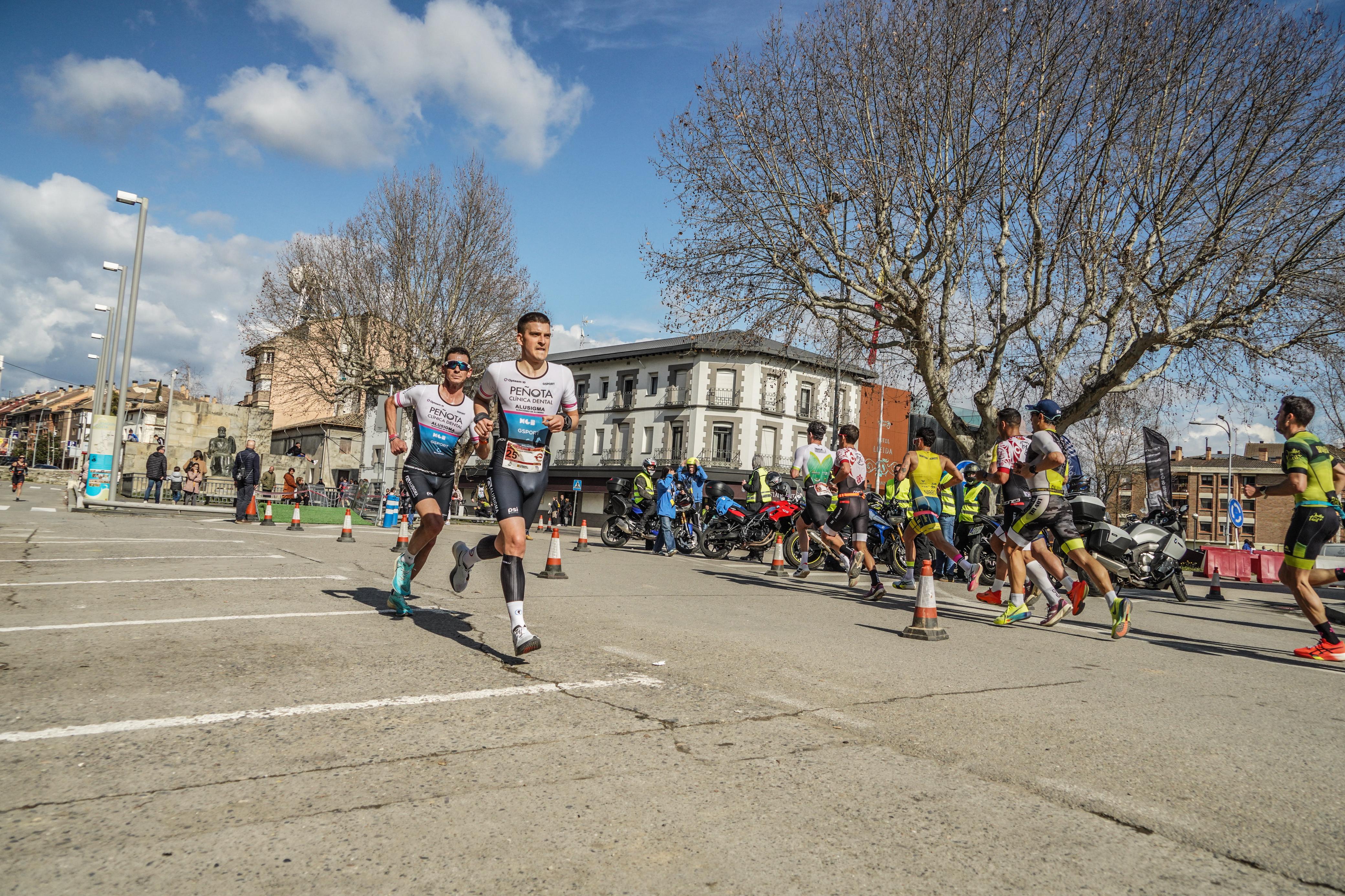 Campeonato de España de Duatlón Media Distancia celebrado el pasado año en Graus