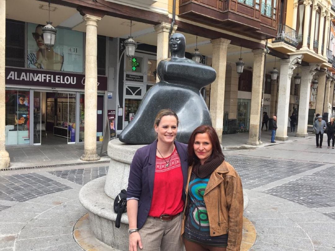 Zaida Cantera y Mª Luz Martínez Seijo