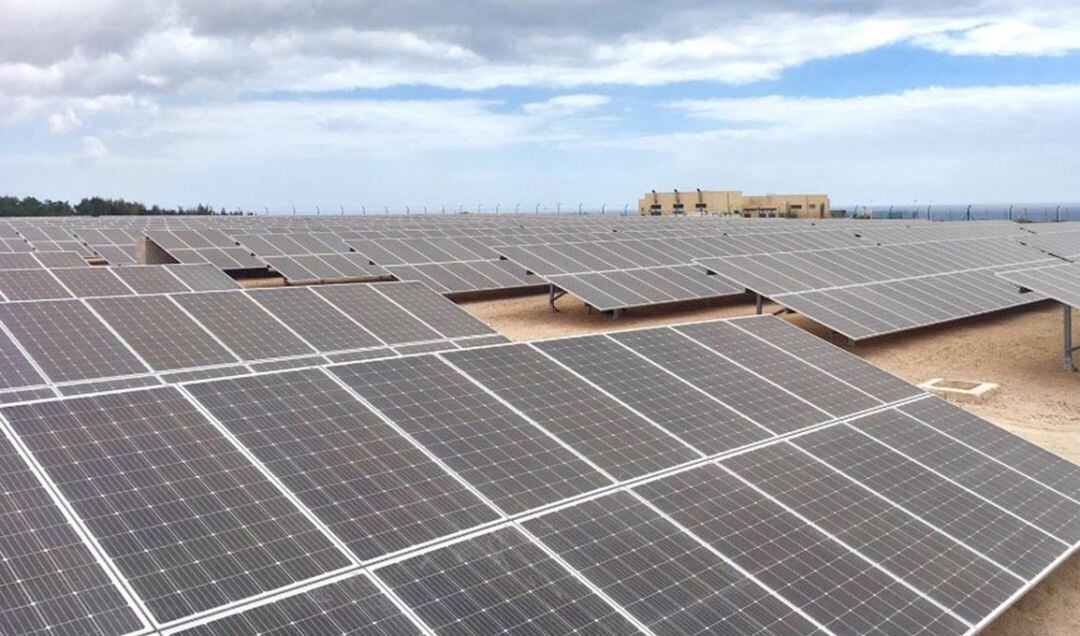 Plantas fotovoltaicas en Fuerteventura.