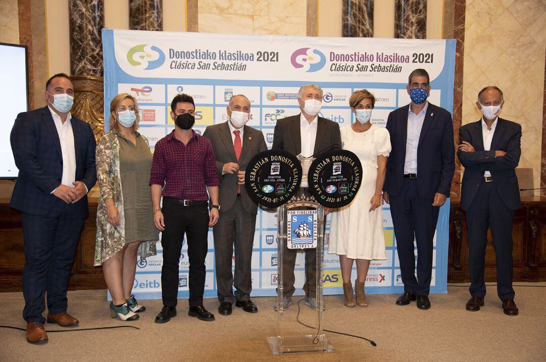 Imagen de la presentación de la Clásica San Sebastián