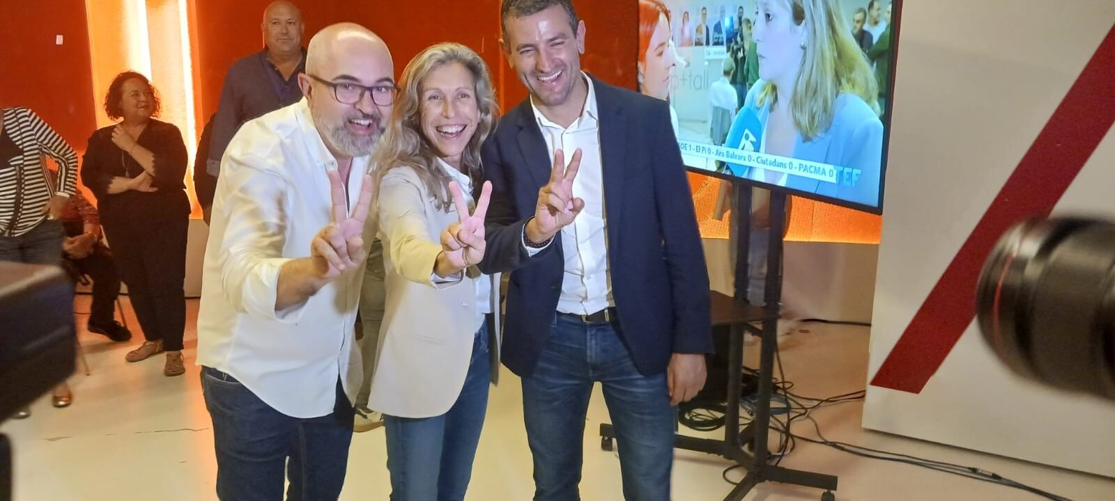 Tres de los triunfadores de la noche electoral del PP