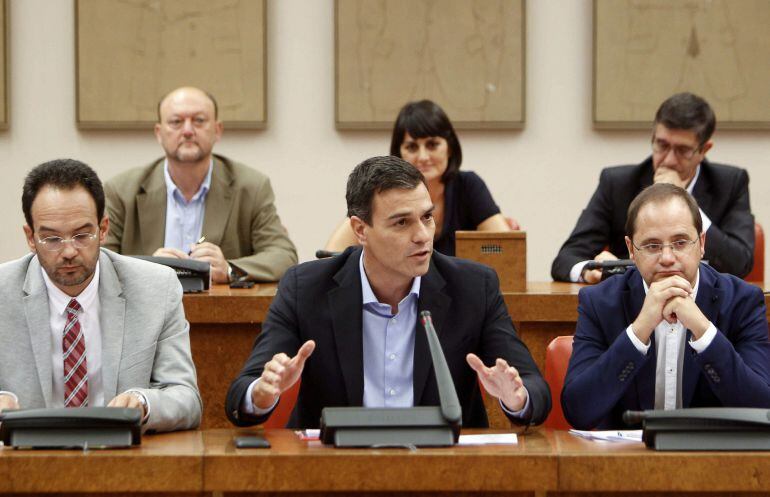 El secretario general del PSOE, Pedro Sánchez