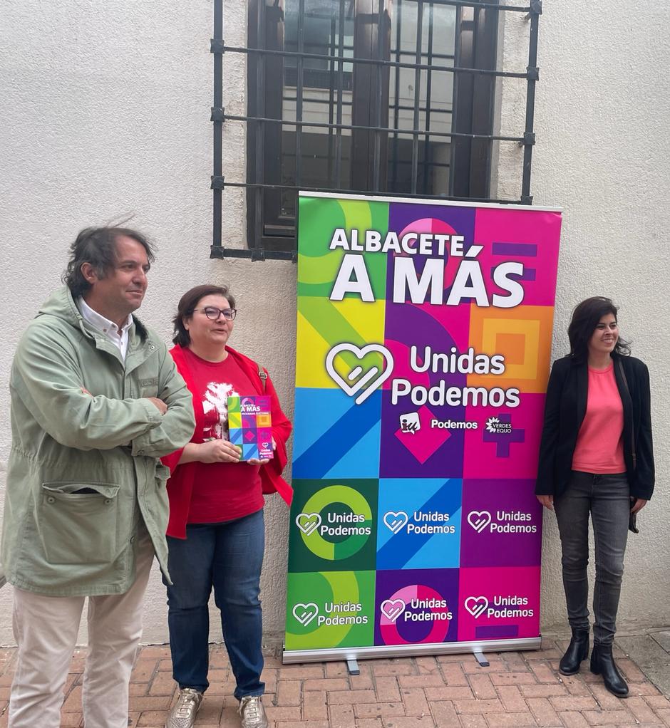 Nieves Navarro, candidata de Unidas Podemos a la alcaldía de Albacete