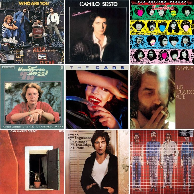 The Who, Camilo Sesto, The Rolling Stones, Umberto Tozzi, The Cars, Aute, Serrat, Bruce Springsteen y The Talking Heads, fueron algunos de los protagonistas del 78