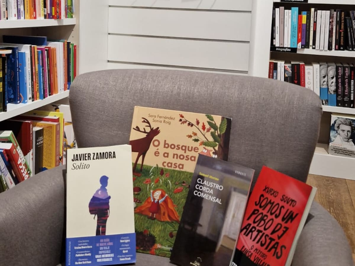 Celia Fernández en O Faiado dos libros del 16 de febrero