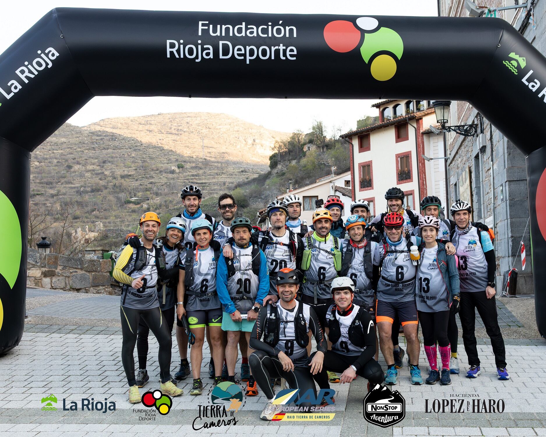 Peña Guara participó con 20 deportistas en la prueba en La Rioja